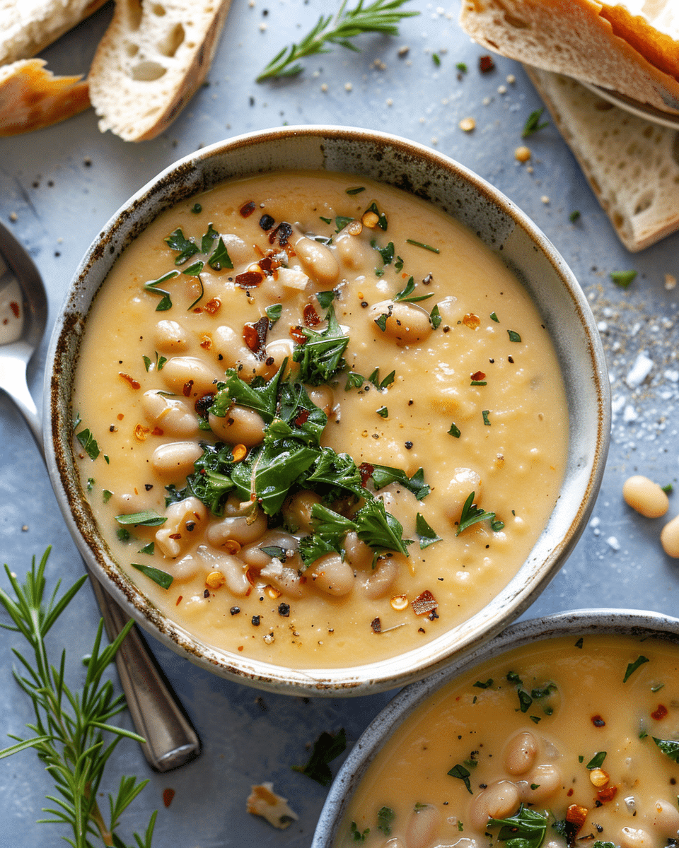 Mediterranean White Bean Soup