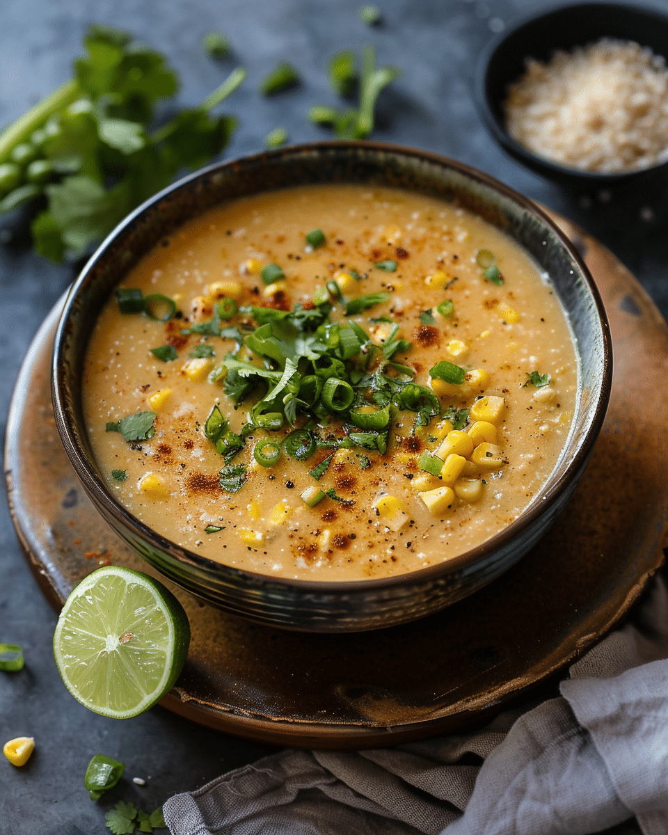 Mexican Street Corn Soup