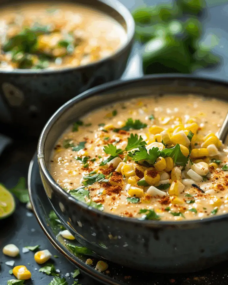 Mexican Street Corn Soup