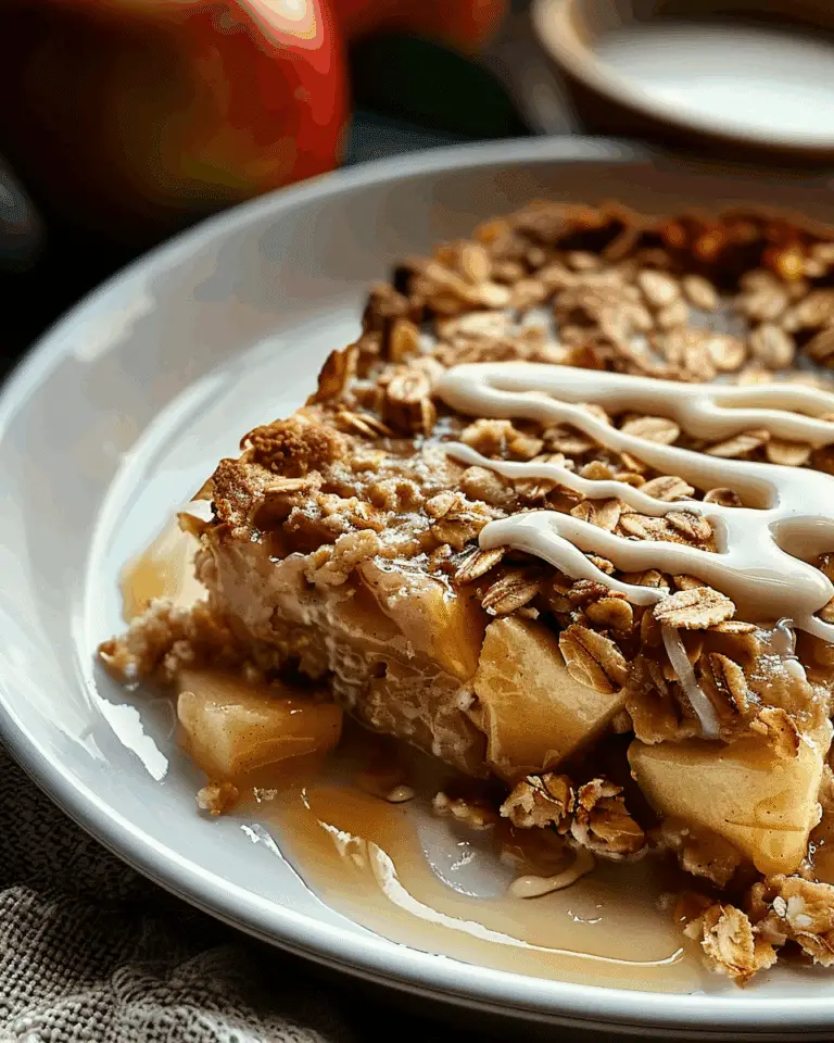 Oatmeal Apple Breakfast Bake