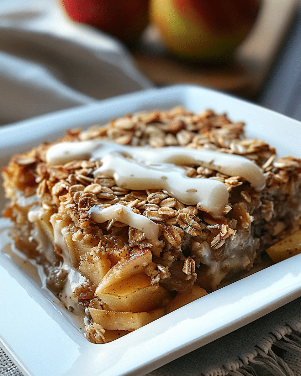 Oatmeal Apple Breakfast Bake