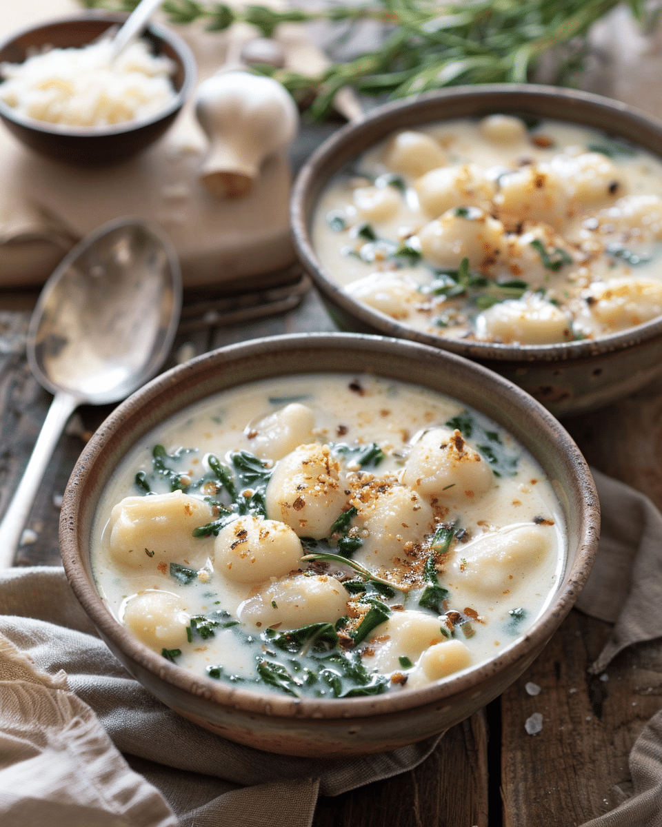 Olive Garden Gnocchi Soup