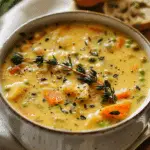 One-Pot Creamy Vegetable Soup