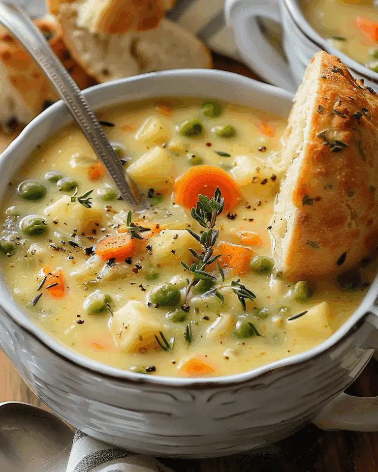 One-Pot Creamy Vegetable Soup