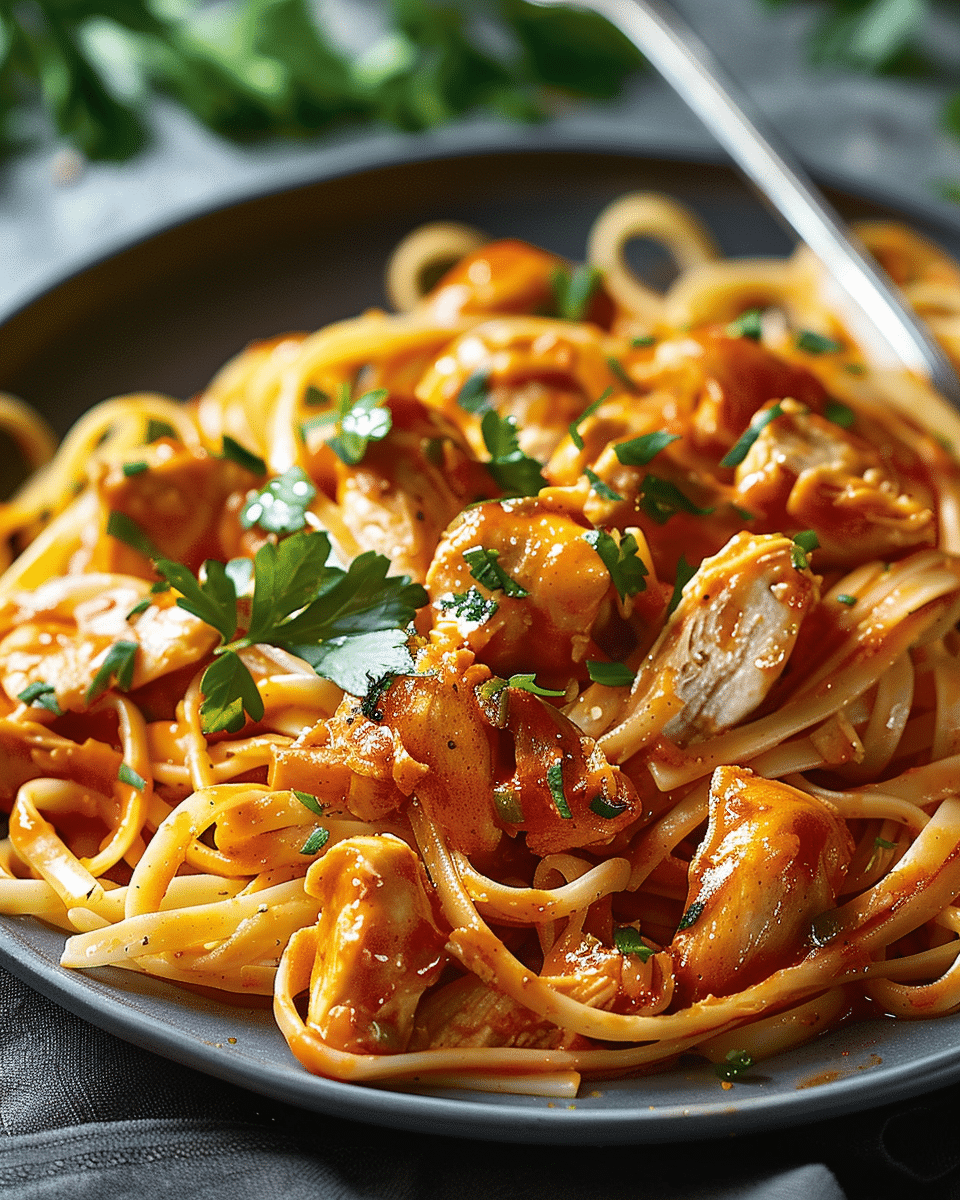 Cowboy Butter Chicken Linguine