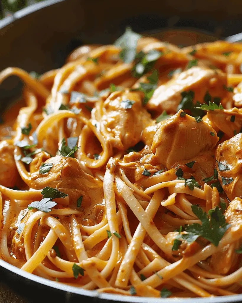 Cowboy Butter Chicken Linguine