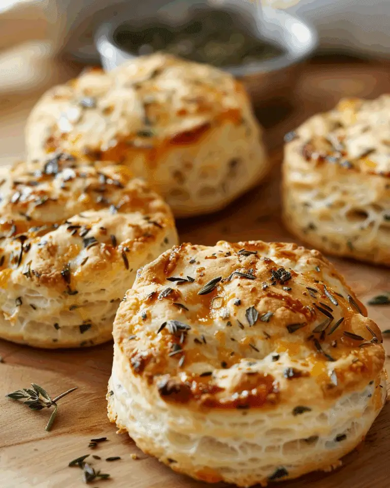 Savory Cheddar Herb Biscuits