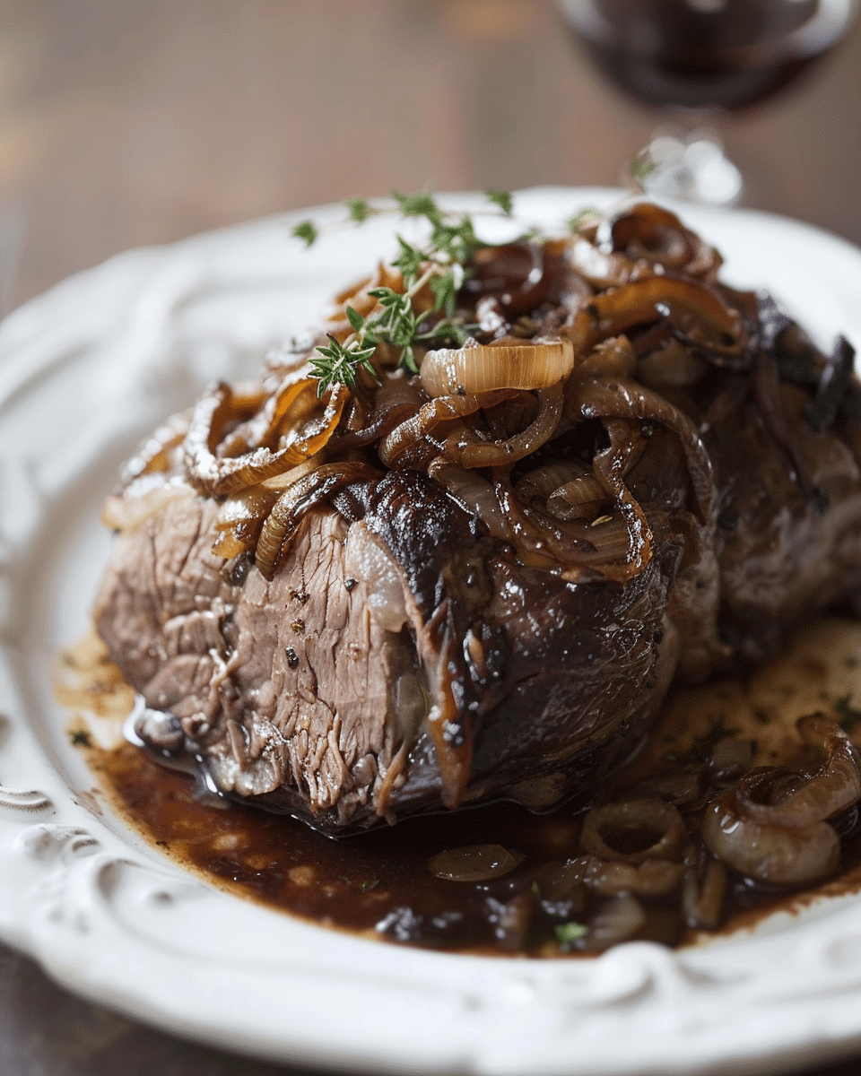 Savory French Onion Pot Roast