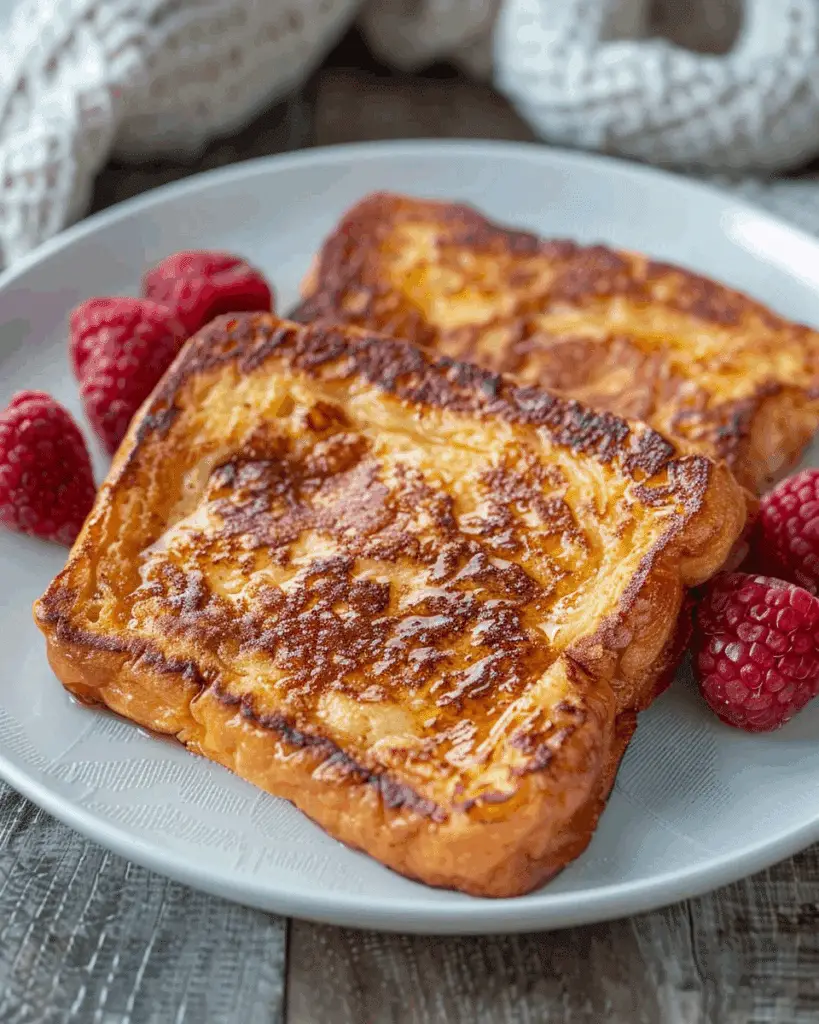 Simple French Toast Without Vanilla