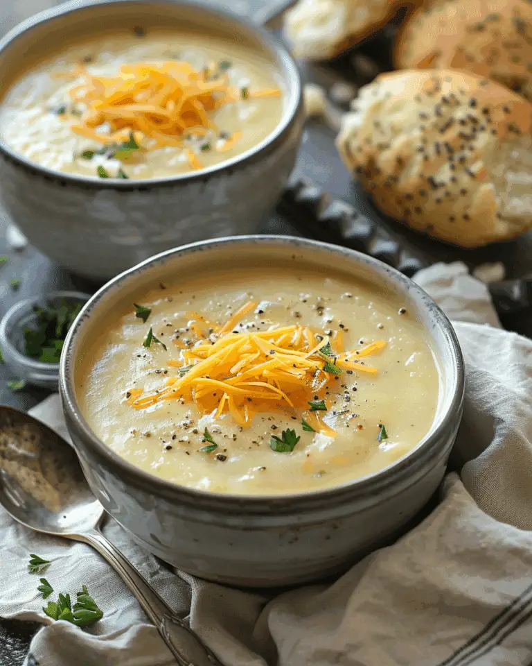 Smoky Jalapeño Cheddar Potato Soup