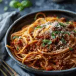 Spaghetti with Meat Sauce