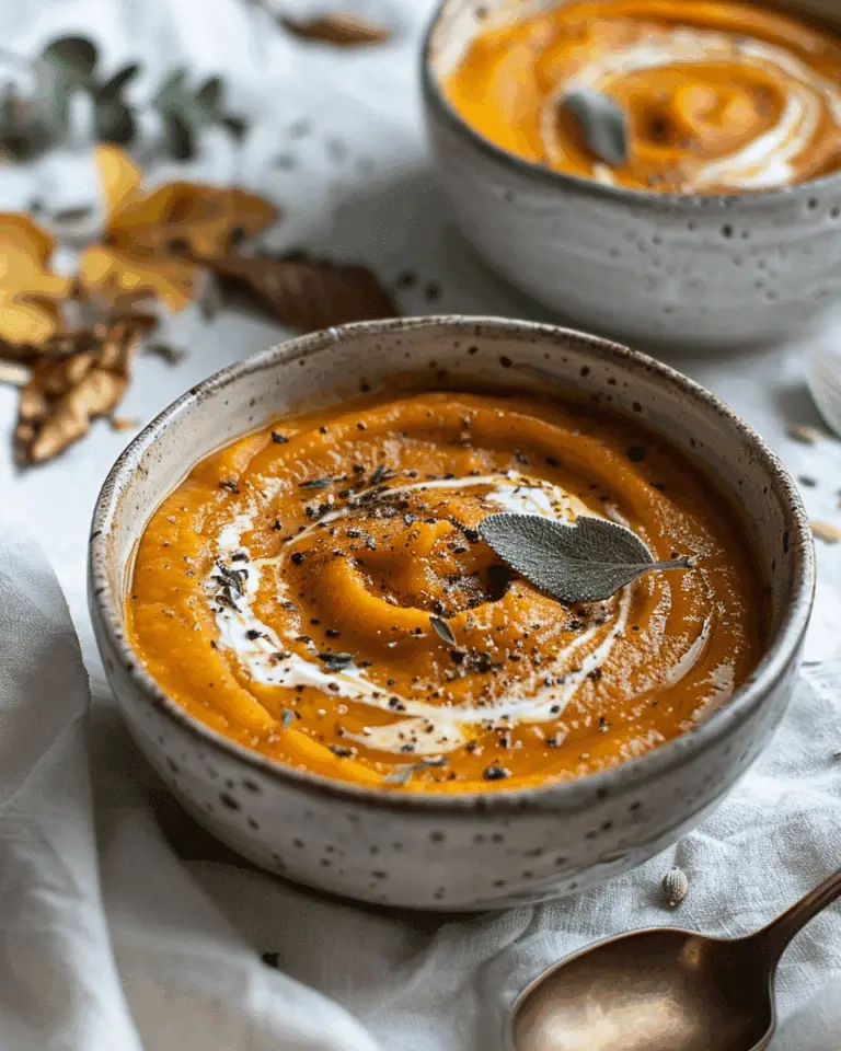 Spiced Sweet Potato Soup