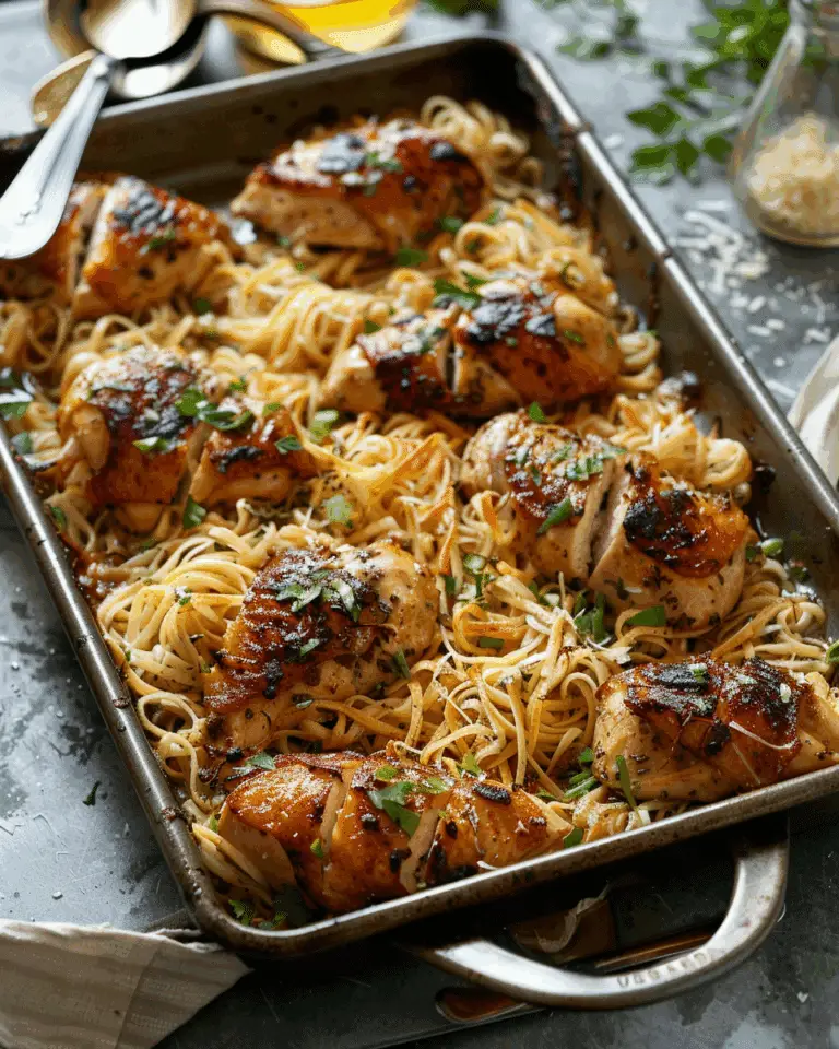 Tray-Baked Chicken Marylands with Risoni