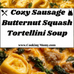 "Sausage Butternut Squash Tortellini Soup Recipe