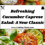 Fresh and Flavorful Cucumber Caprese Salad Recipe