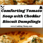 Creamy Tomato Soup with Cheddar Bay Biscuit Dumplings Recipe