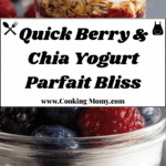 Berry and Chia Yogurt Parfait Recipe