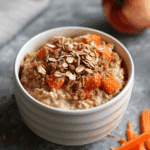 Apple Carrot Cake Oatmeal