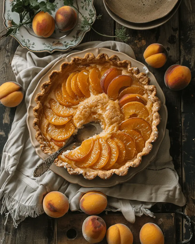 No-Bake Apricot Cheesecake