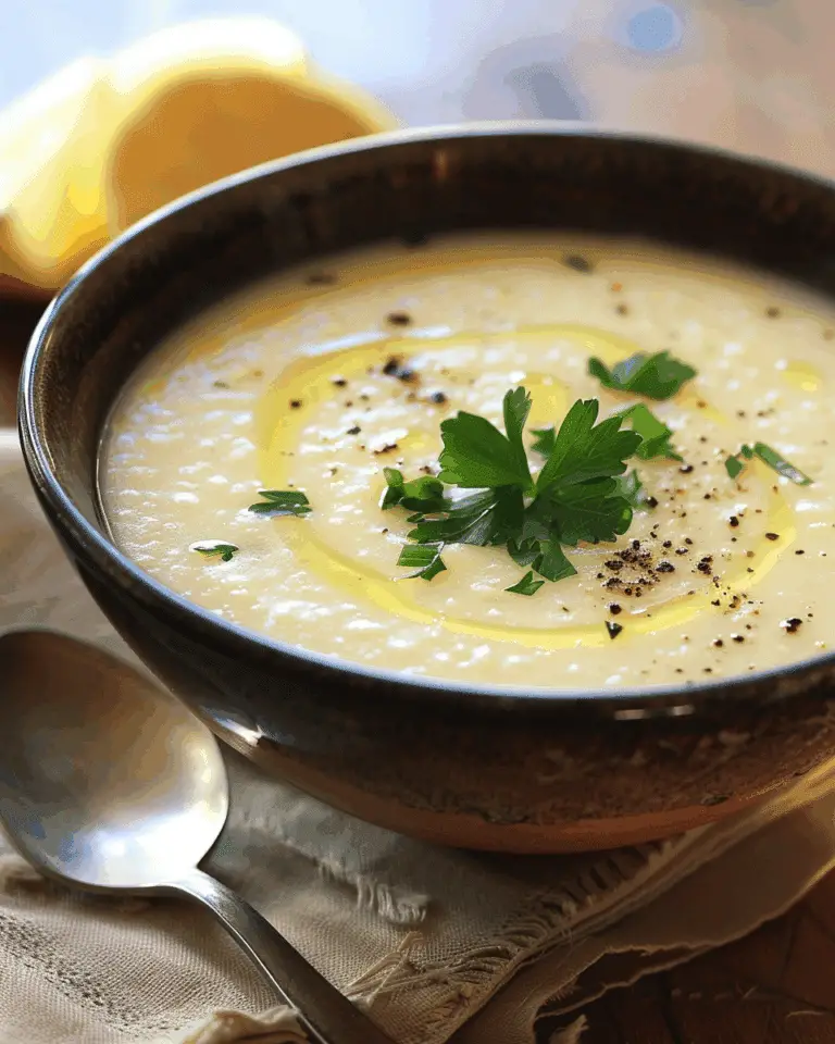 Avgolemono Soup