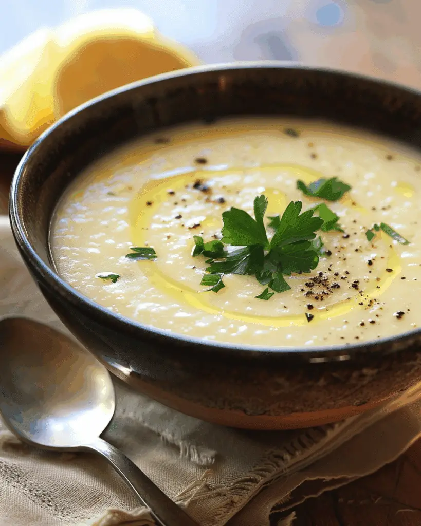 Avgolemono Soup