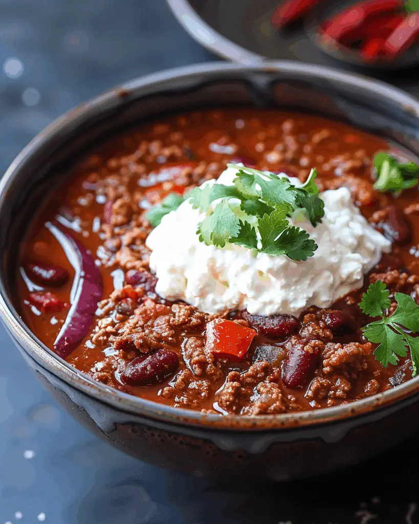 Beef Chili