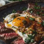 Bife à Cavalo (Steak and Eggs)