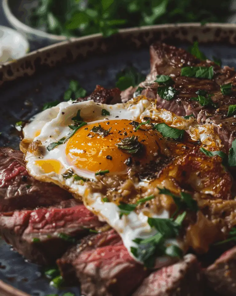 Bife à Cavalo (Steak and Eggs)