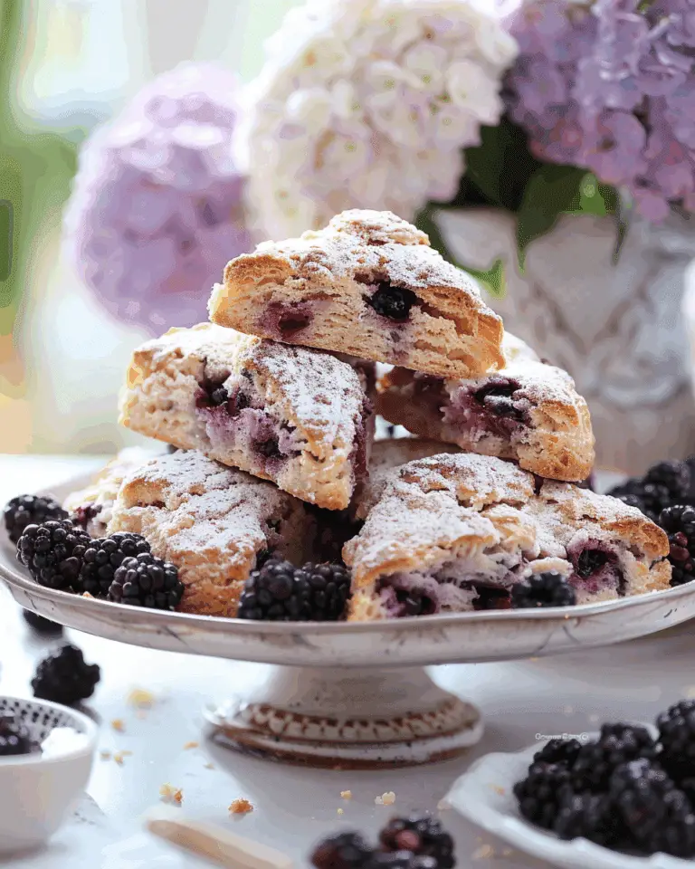 Blackberry Scones Recipe