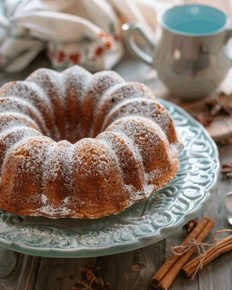Bundt Cake Breakfast Recipe