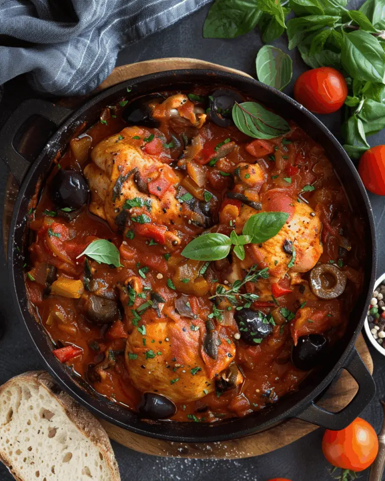 Chicken Cacciatore