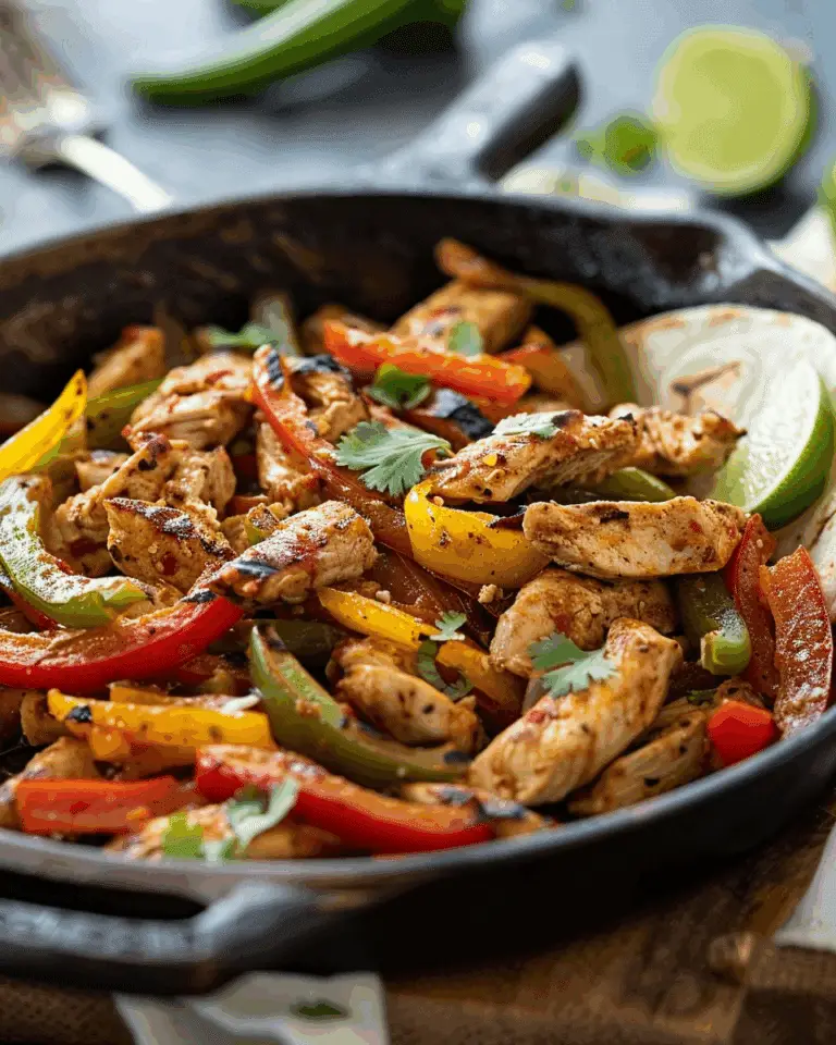 Chicken Fajitas Recipe