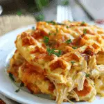 Chicken and Waffle Casserole
