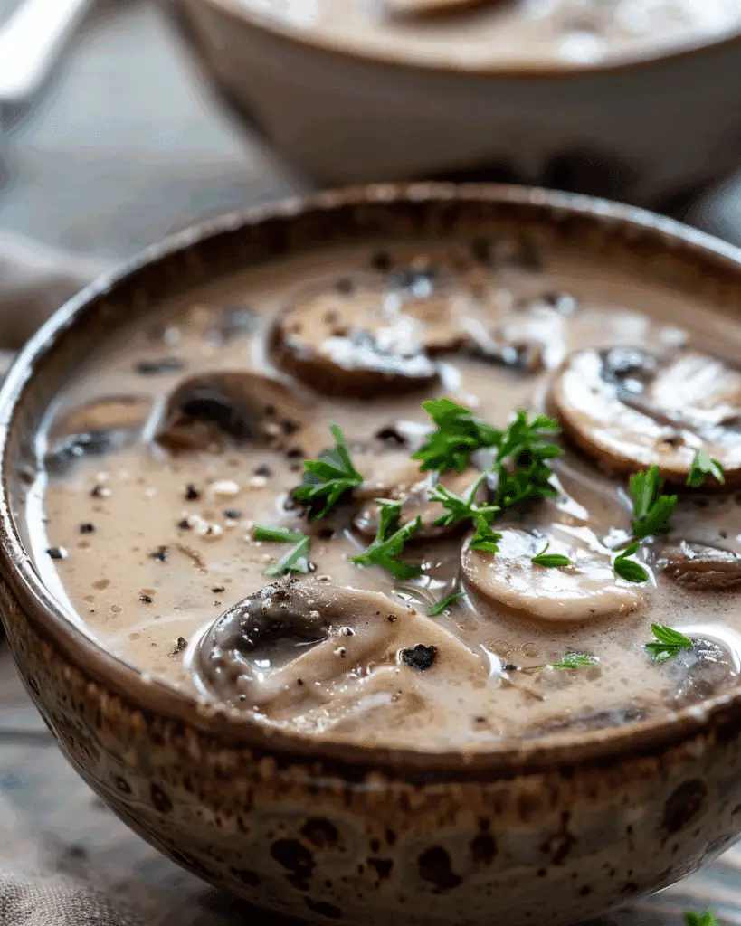 Creamy Mushroom Soup