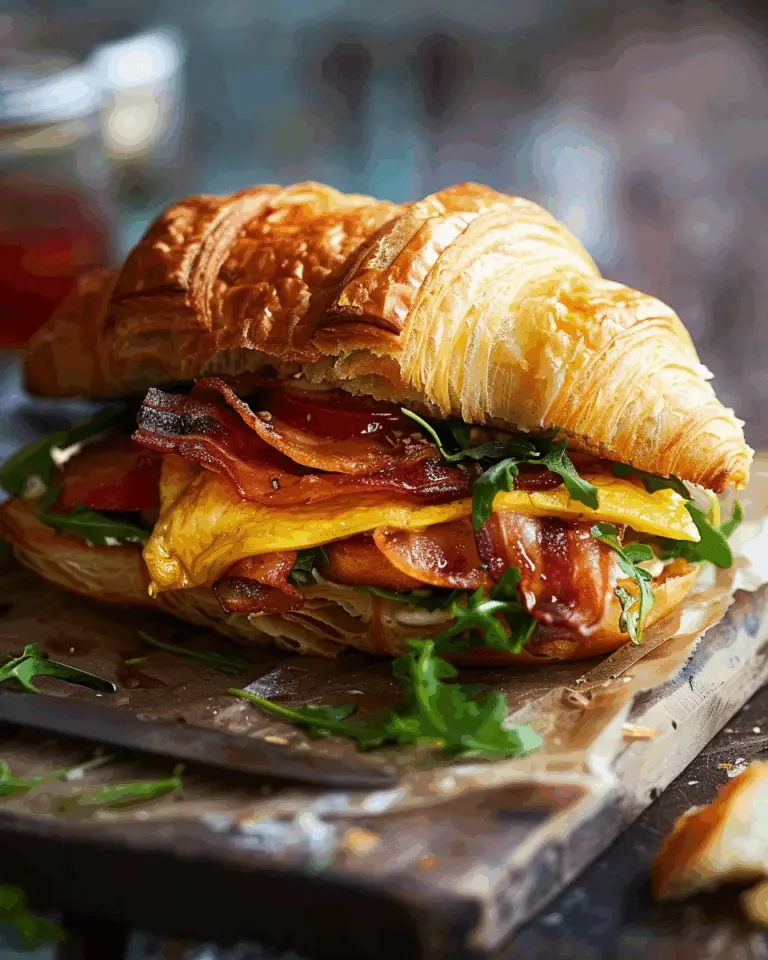 Croissant Breakfast Sandwiches