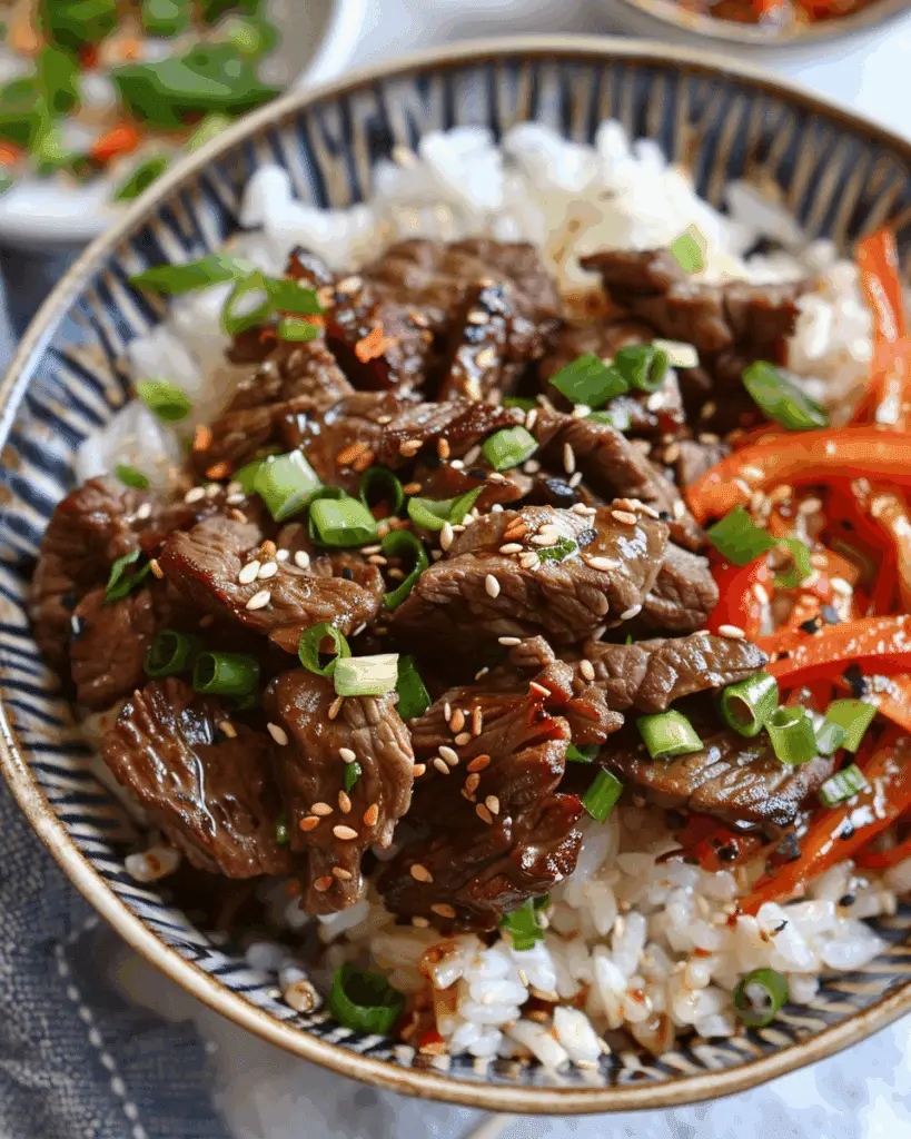 Korean Beef Bulgogi