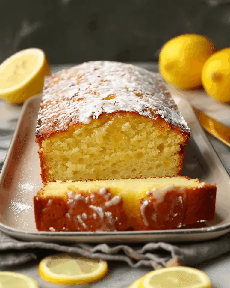 Lemon Sour Cream Loaf