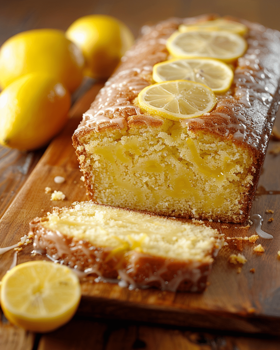 Lemon Sour Cream Loaf