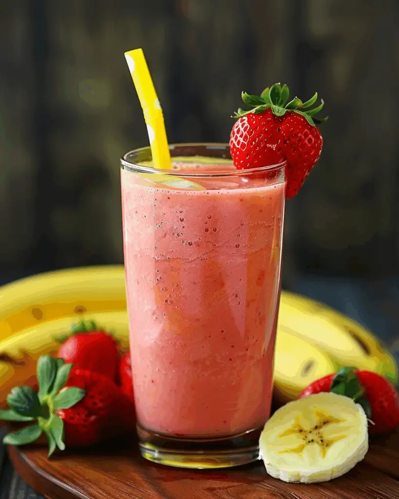 Mango Strawberry Smoothie