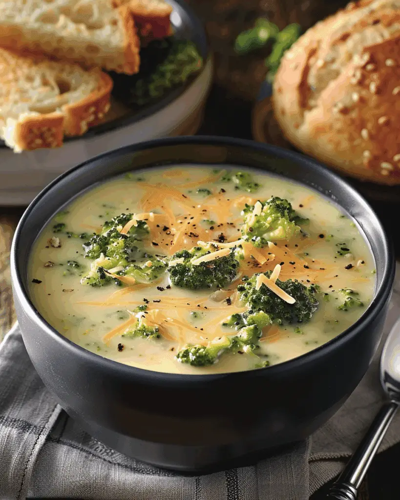 Panera Broccoli Cheddar Soup Recipe