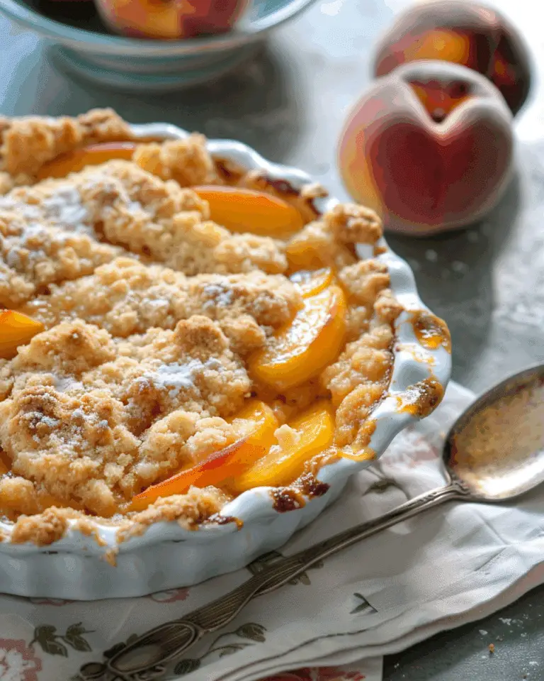 Peach Cobbler