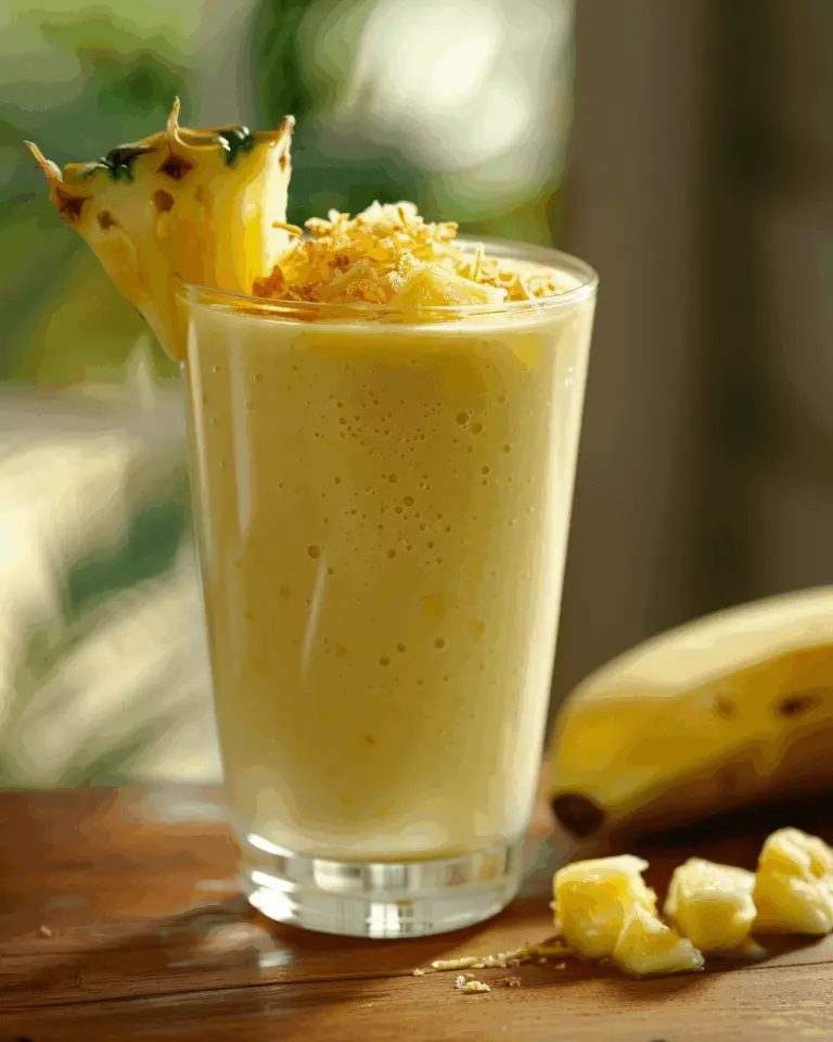 Pineapple and Banana Smoothie