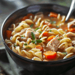 Slow Cooker Turkey Noodle Soup
