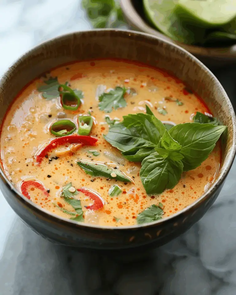 Spicy Thai Coconut Soup