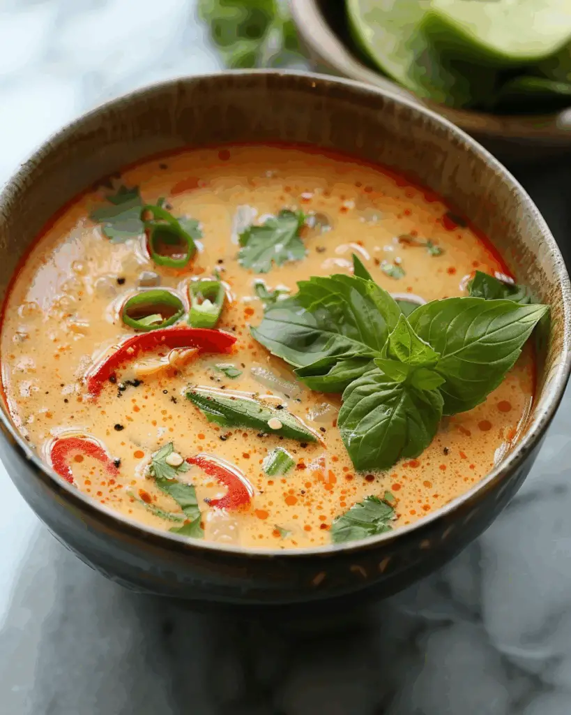 Spicy Thai Coconut Soup