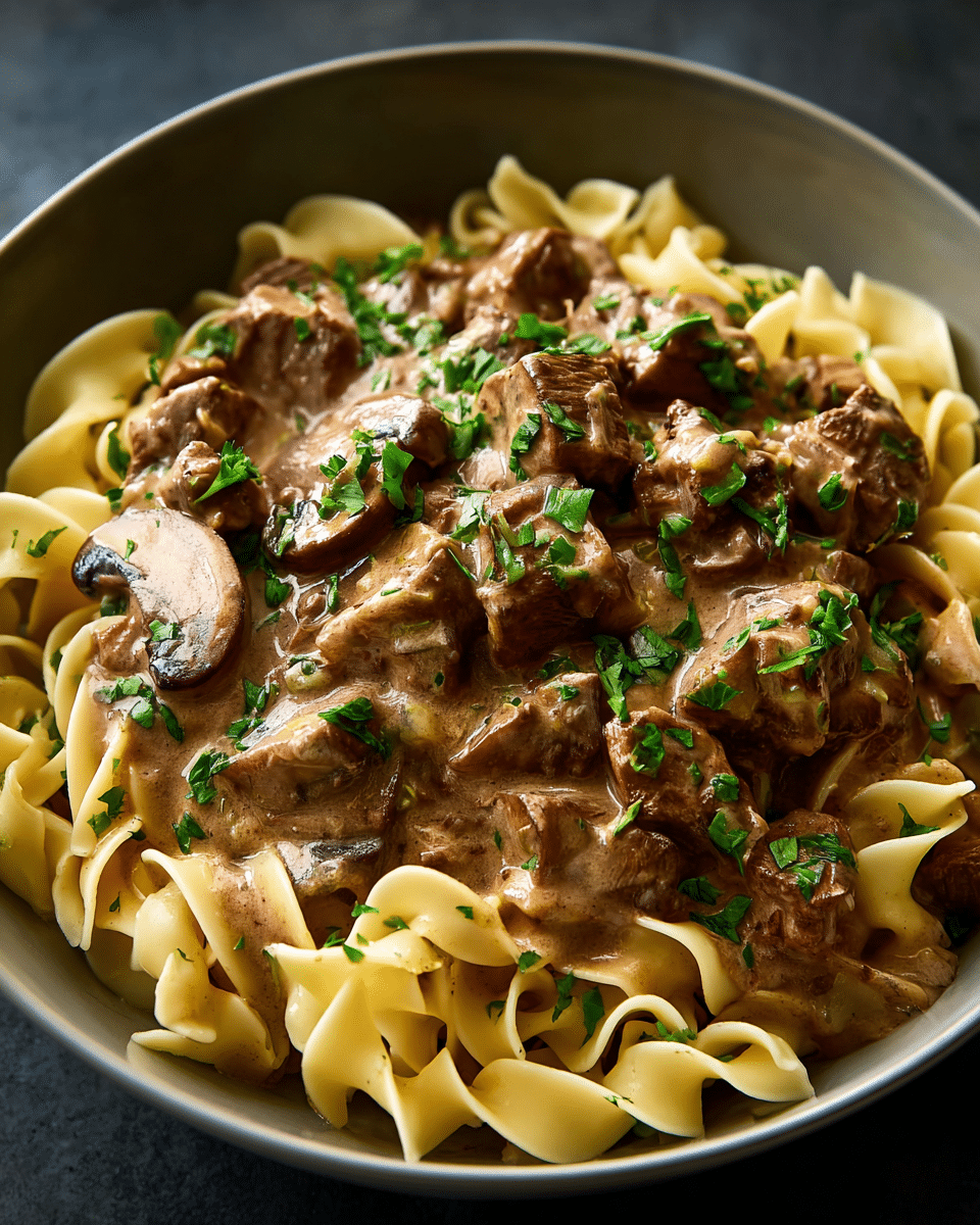 Gordon Ramsay Beef Stroganoff Recipe - Recipe Image
