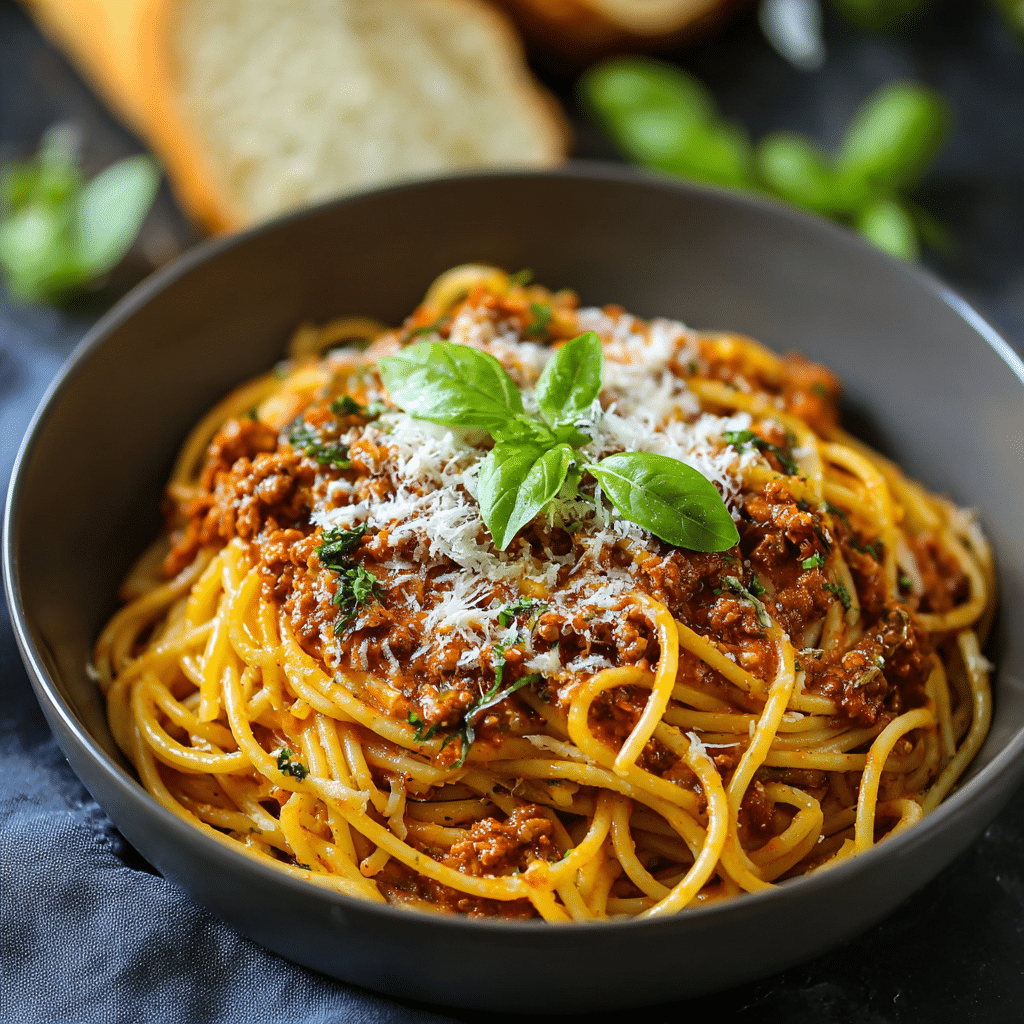 Weeknight Instant Pot Bolognese Sauce - Recipe Image