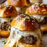 Irresistible Garlic Parmesan Cheeseburger Bombs Recipe