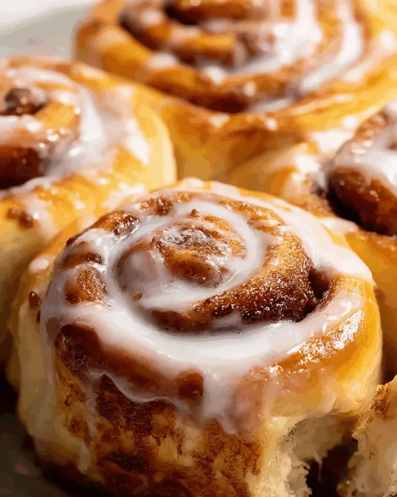 Cinnamon Roll Recipe with Cream Cheese Frosting Recipe