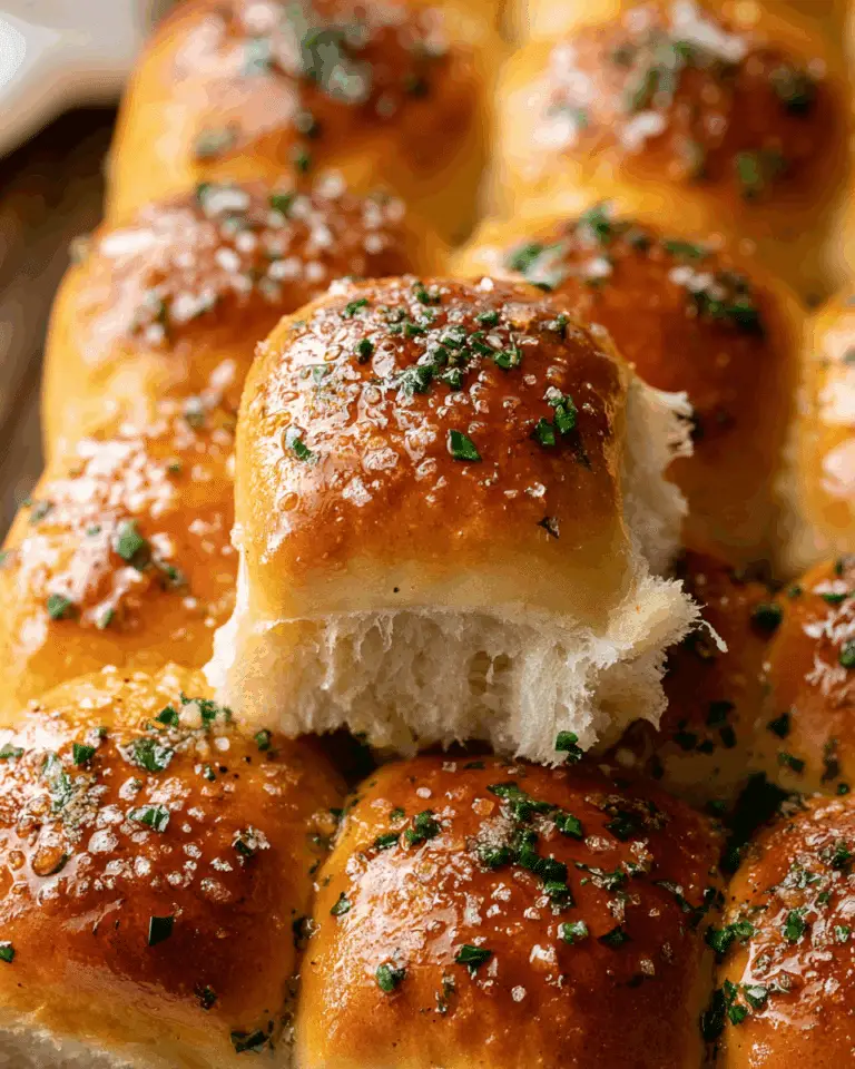 Soft and Savory Garlic Bread Rolls Recipe